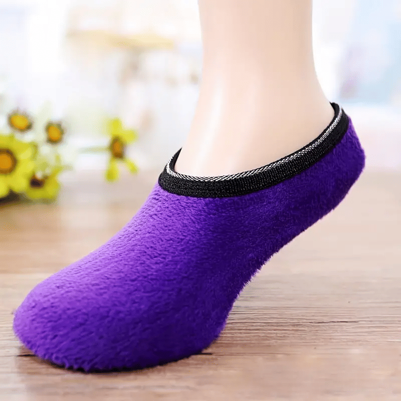 Infispace Pack of 1 Fleece Men's Solid Footies ( Blue )     			Infispace Pack of 1 Fleece Men's Solid Footies ( Blue )