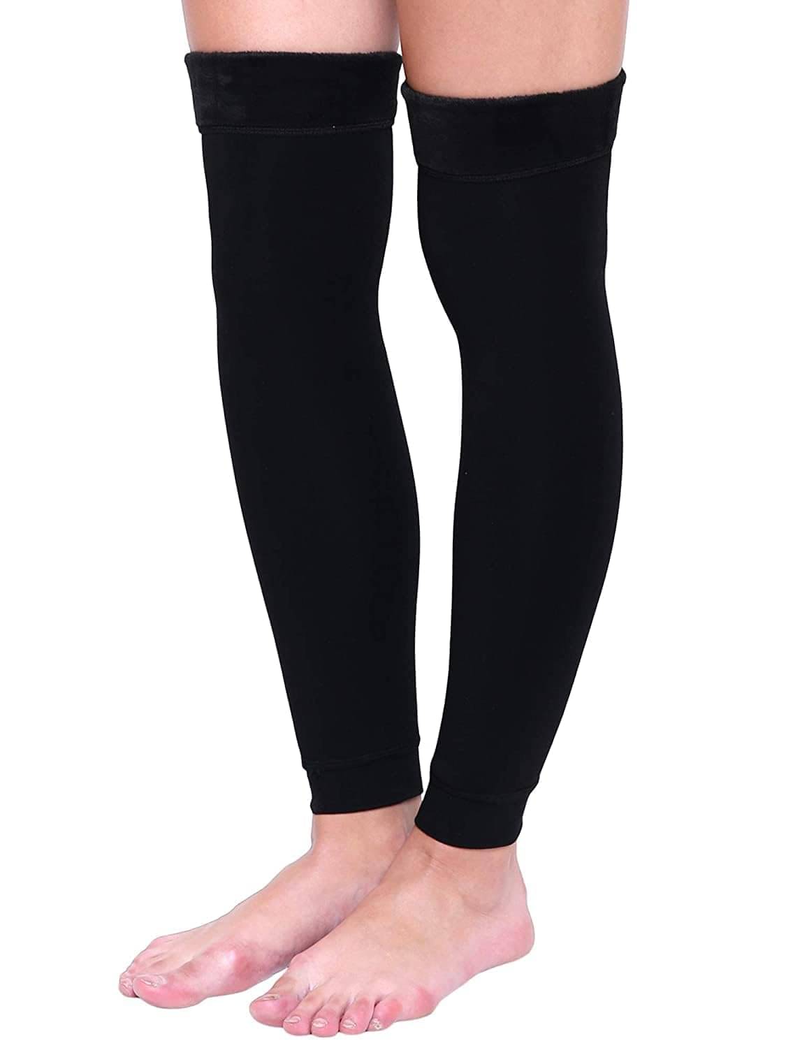     			Infispace Pack of 1 Woollen Men's Solid Full Length Socks ( Black )