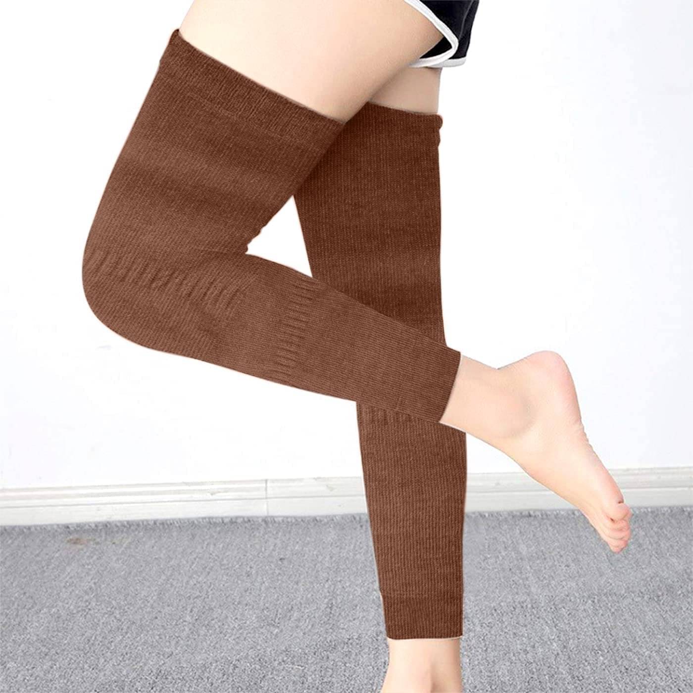 Infispace Pack of 2 Woollen Men's Solid Full Length Socks ( Brown ) Infispace Pack of 2 Woollen Men's Solid Full Length Socks ( Brown )