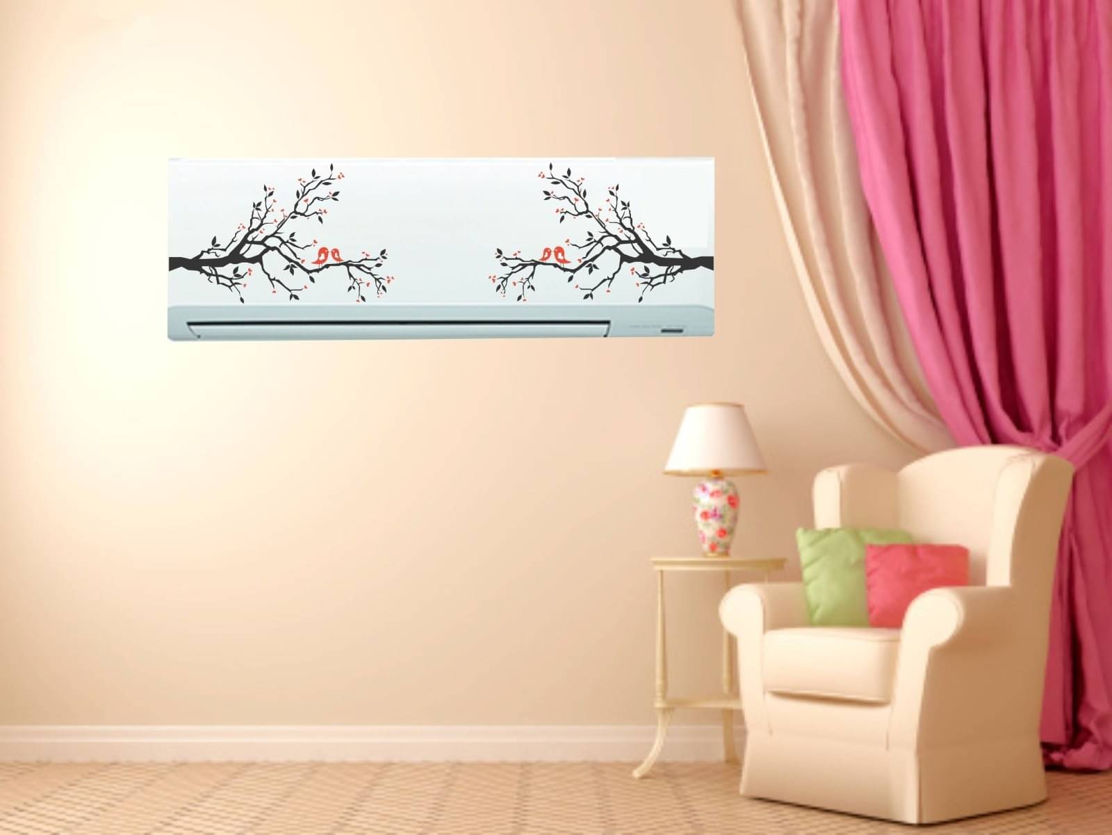     			Inkfence Wall Sticker Abstract ( 23 x 91 cms )