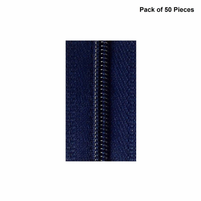     			Jyoti Zipper - CFC Size 3 - Color 23 (50 Zips of 8 Inches) Open-Ended, Ideal for Tailoring, Crafts, Fashion, Dressmaking | Zips Used in Stitching, Sewing, Pants, Bags - Pack of 50 Pieces