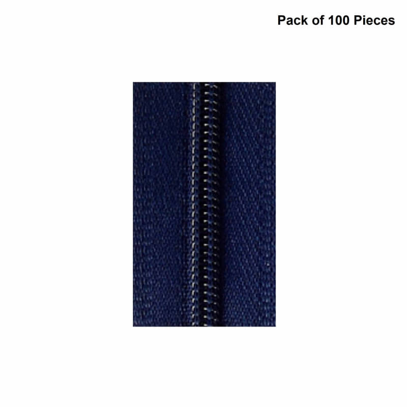     			Jyoti Zipper - CFC Size 3 - Color 23 (100 Zips of 8 Inches) Open-Ended, Ideal for Tailoring, Crafts, Fashion, Dressmaking | Zips Used in Stitching, Sewing, Pants, Bags - Pack of 100 Pieces