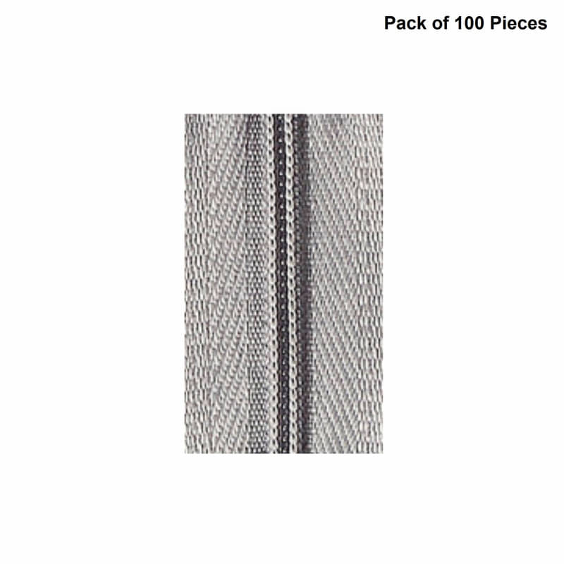     			Jyoti Zipper - CFC Size 3 - Color 11 (100 Zips of 8 Inches) Open-Ended, Ideal for Tailoring, Crafts, Fashion, Dressmaking | Zips Used in Stitching, Sewing, Pants, Bags - Pack of 100 Pieces