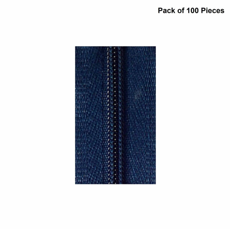     			Jyoti Zipper - CFC Size 3 - Color 24 (100 Zips of 8 Inches) Open-Ended, Ideal for Tailoring, Crafts, Fashion, Dressmaking | Zips Used in Stitching, Sewing, Pants, Bags - Pack of 100 Pieces