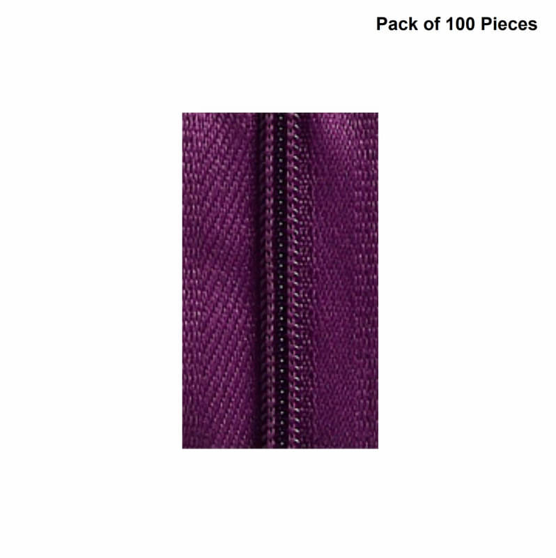     			Jyoti Zipper - CFC Size 3 - Color 26 (100 Zips of 8 Inches) Open-Ended, Ideal for Tailoring, Crafts, Fashion, Dressmaking | Zips Used in Stitching, Sewing, Pants, Bags - Pack of 100 Pieces