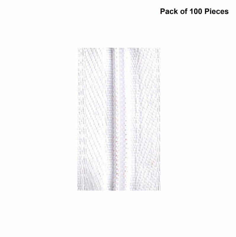     			Jyoti Zipper - CFC Size 3 - Color 2 (100 Zips of 8 Inches) Open-Ended, Ideal for Tailoring, Crafts, Fashion, Dressmaking | Zips Used in Stitching, Sewing, Pants, Bags - Pack of 100 Pieces