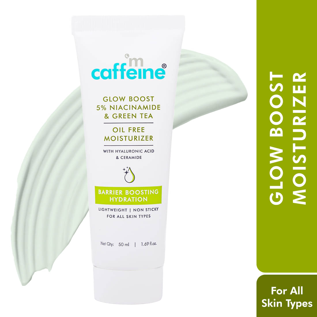 Mcaffeine Moisturizer All Skin Type Aloe Vera ( 50 ml ) Mcaffeine Moisturizer All Skin Type Aloe Vera ( 50 ml )