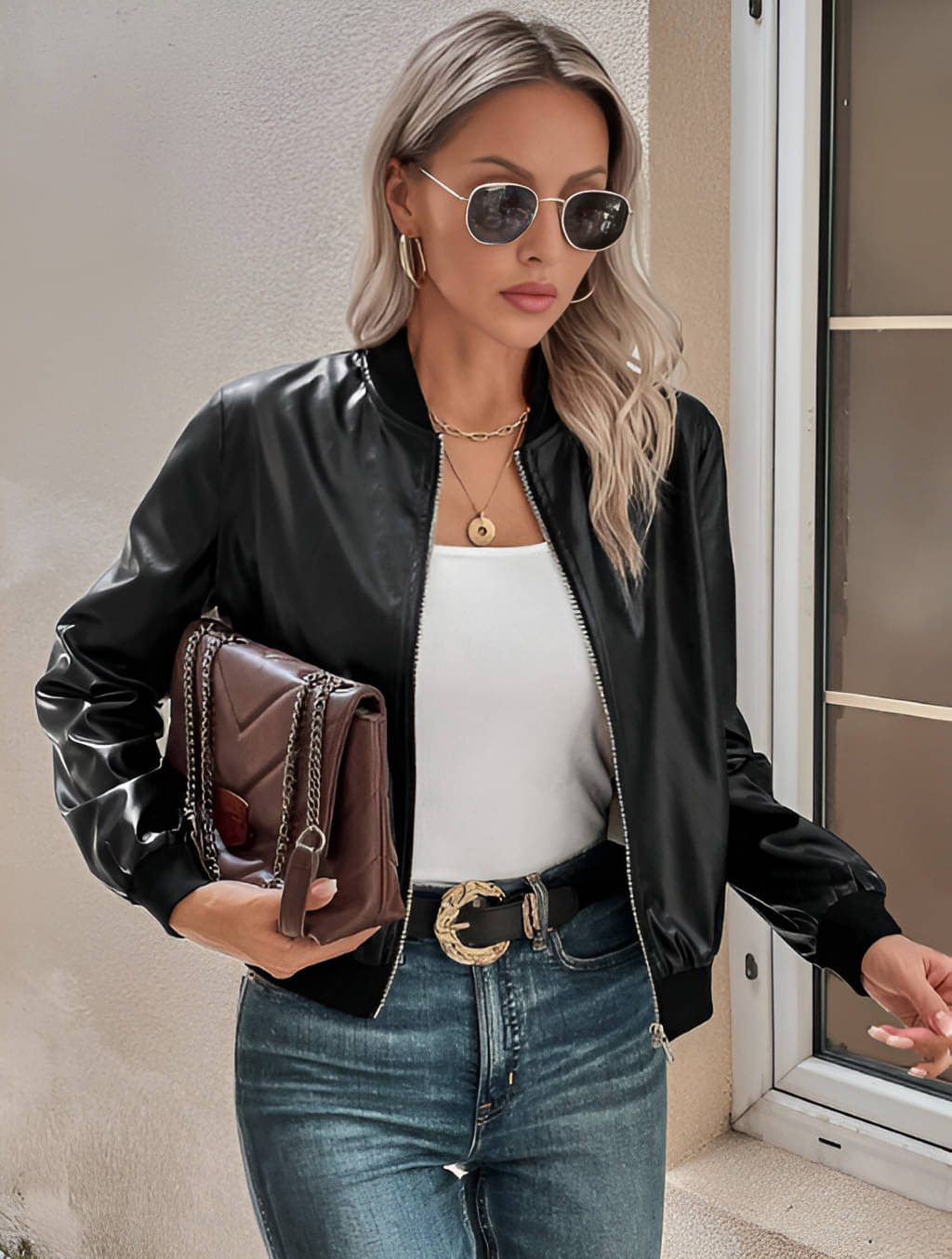     			PLUS PARADISE Women Regular Jacket ( Black )