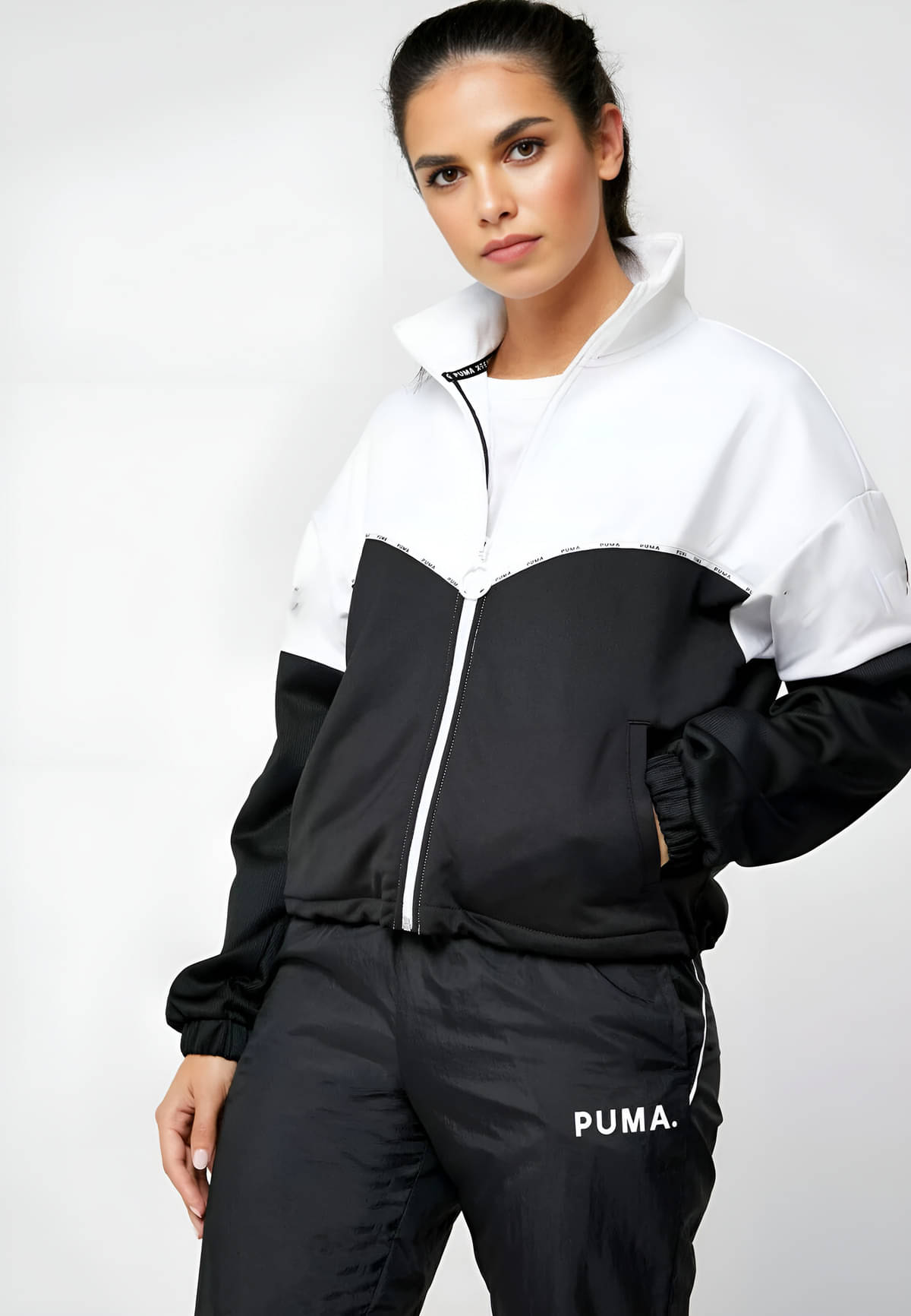 PLUS PARADISE - Polyester Multi Color Bomber Jackets PLUS PARADISE - Polyester Multi Color Bomber Jackets