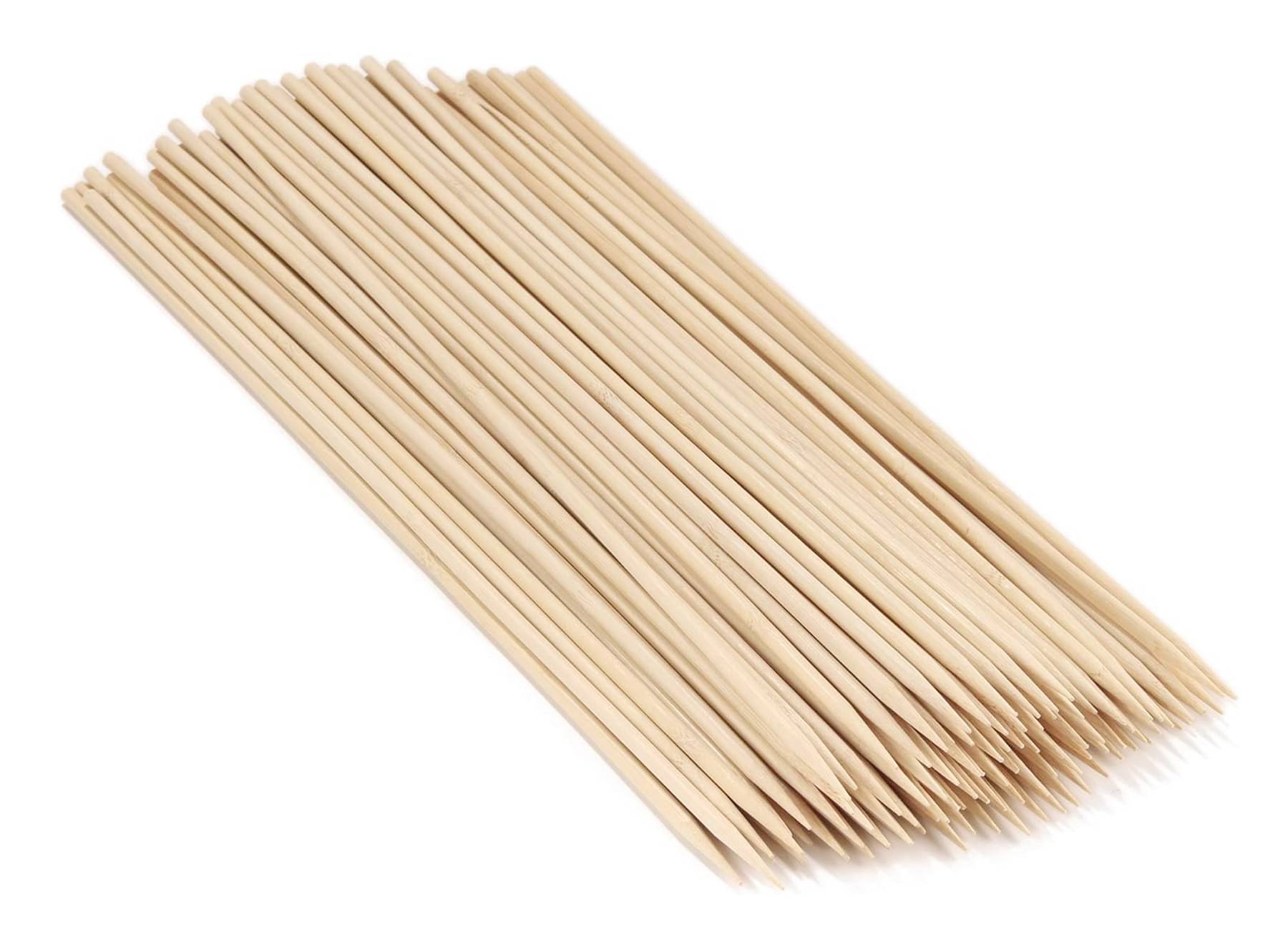     			PRANSUNITA 100 pcs Natural Garden Bamboo Sticks for Indoor & Outdoor Plants, Art & Craft School Projects & Kulfi Making, Plant Support Stakes -18 inch with Ties 100 pcs