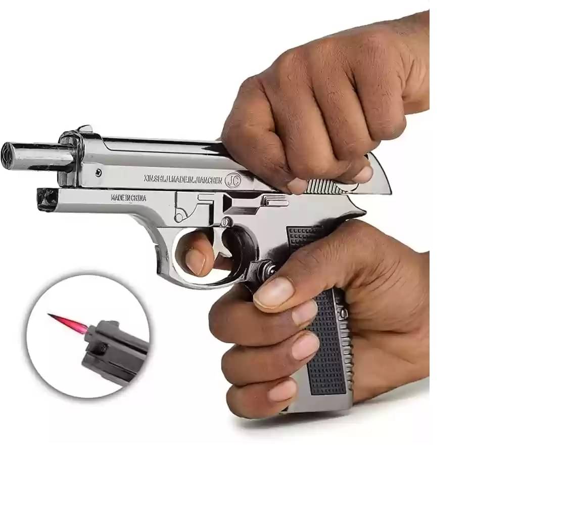     			Peshkar Silver Iron Cigarette Lighter ( Pack of 1 )