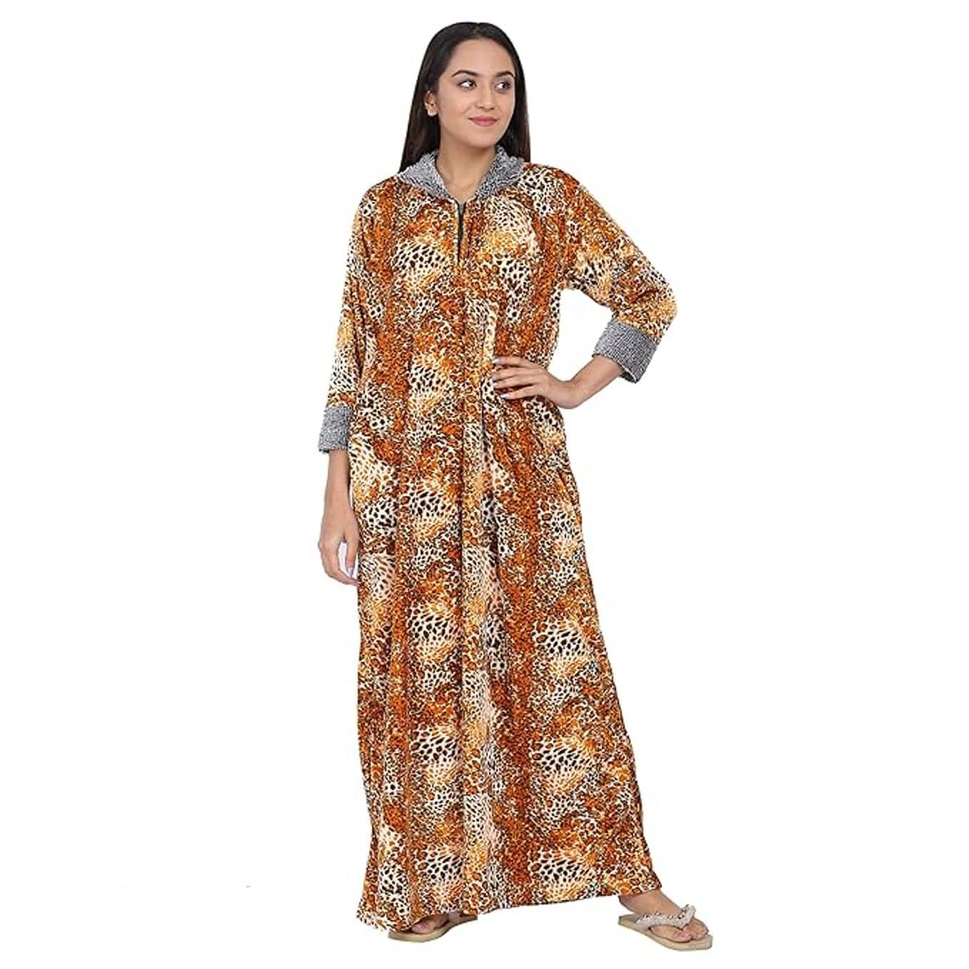 RAABTA FASHIION Women Velvet Solid Gown ( Multicolor ) RAABTA FASHIION Women Velvet Solid Gown ( Multicolor )