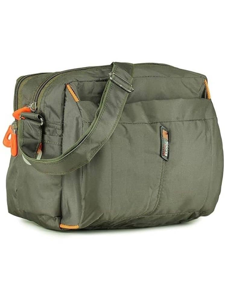 Raylan Green Solid Messenger Bag - Handbags | Buy online on ZillyBuy