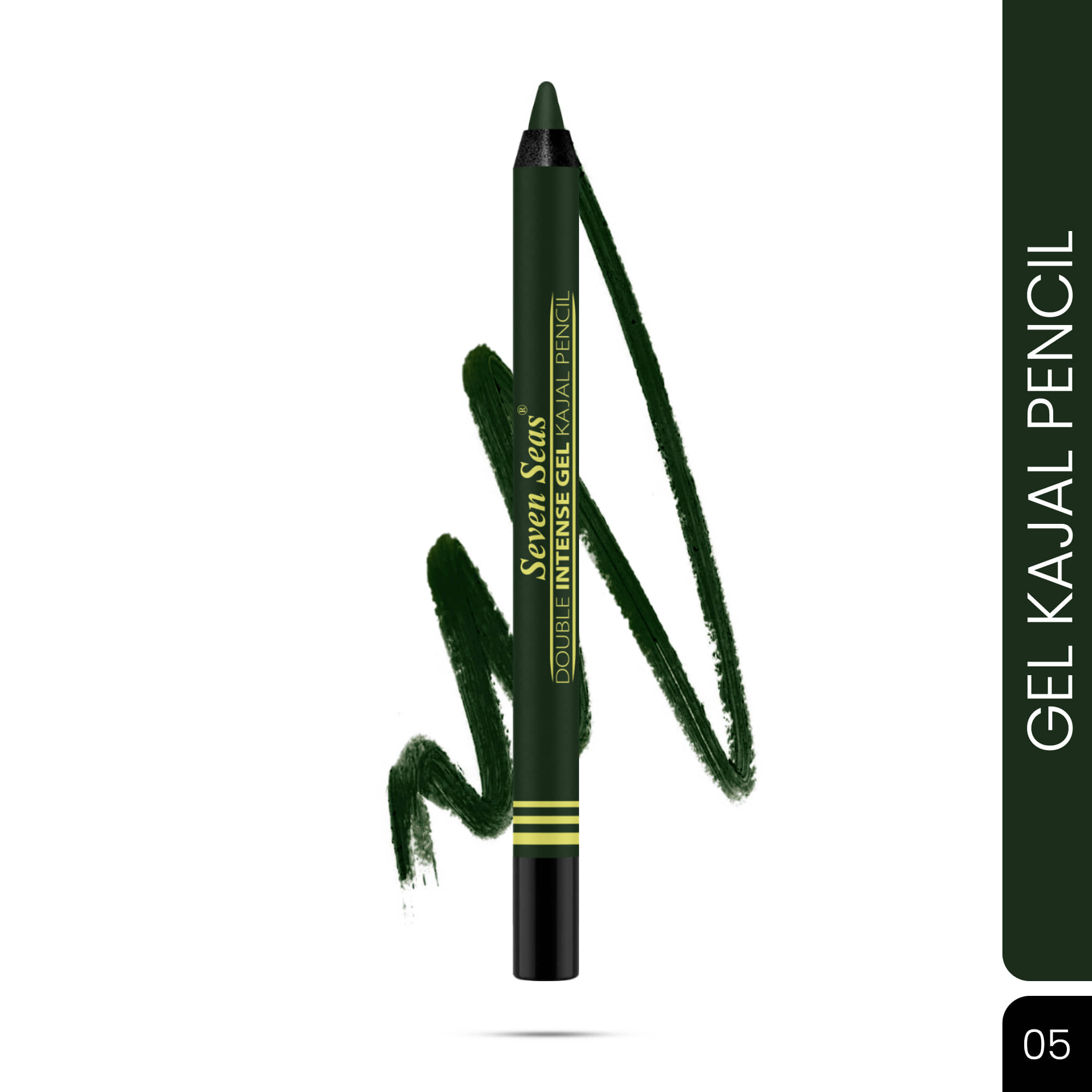 Seven Seas Brown Matte Kajal 2 g Pencil ( Pack of 1 ) - Makeup - Eyes | Buy online on ZillyBuy