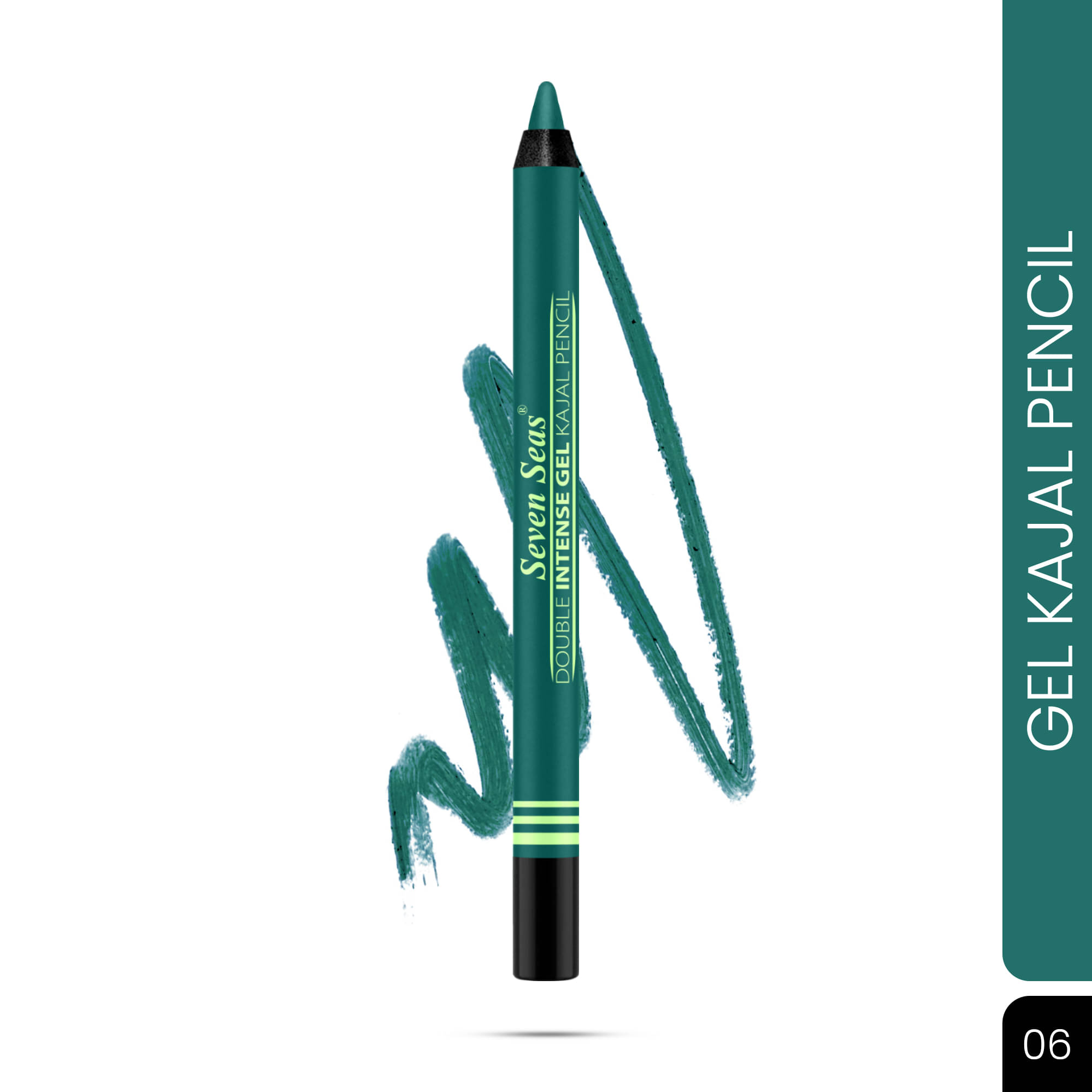     			Seven Seas Navy Matte Kajal 2 g Pencil ( Pack of 1 )