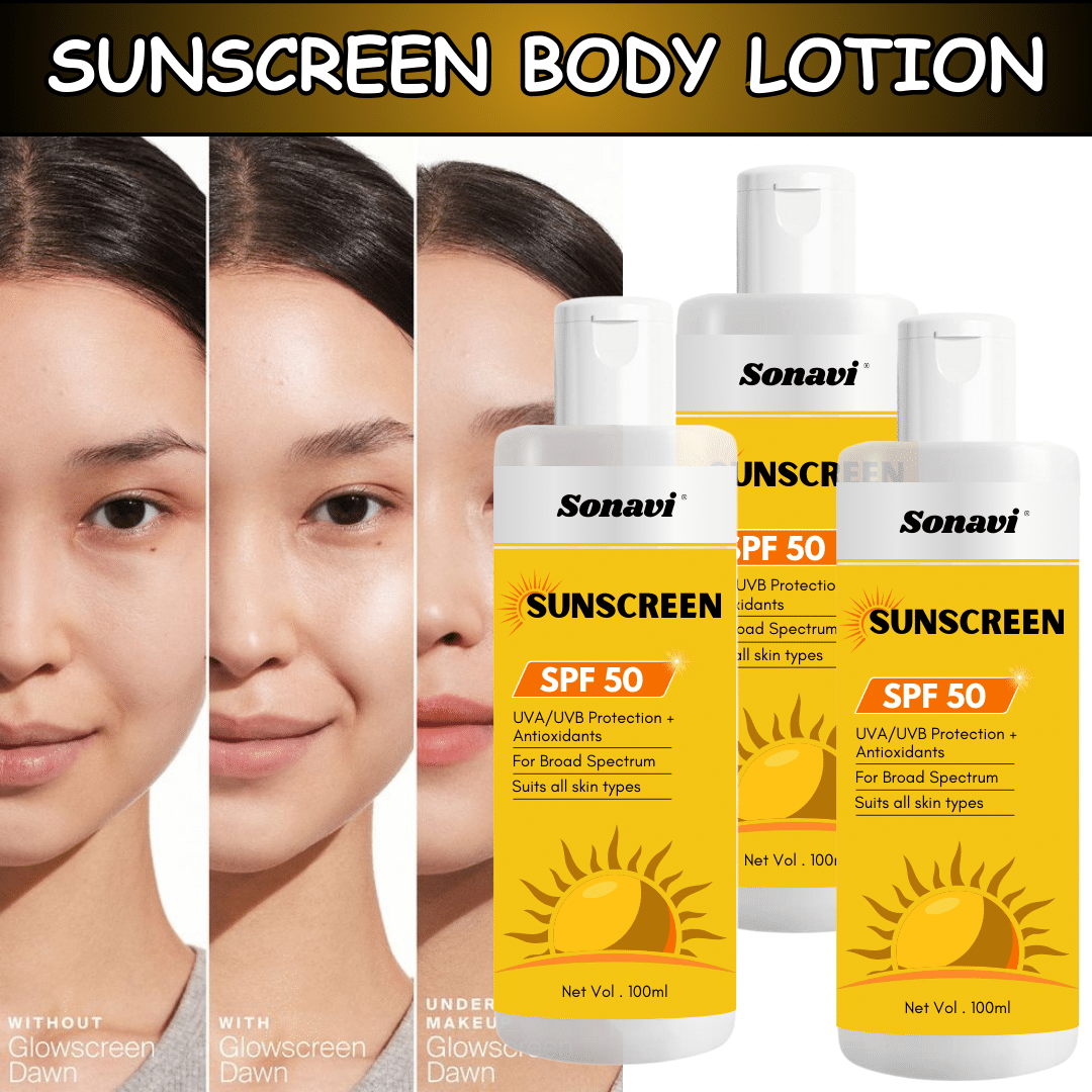     			Sonavi SPF 50 Sunscreen Cream For All Skin Type ( Pack of 3 )