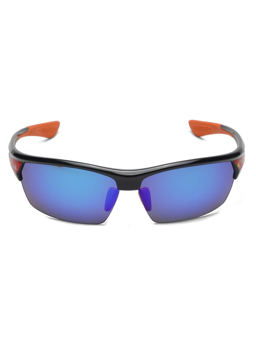     			Sunnies Black Rectangular Sunglasses ( Pack of 1 )