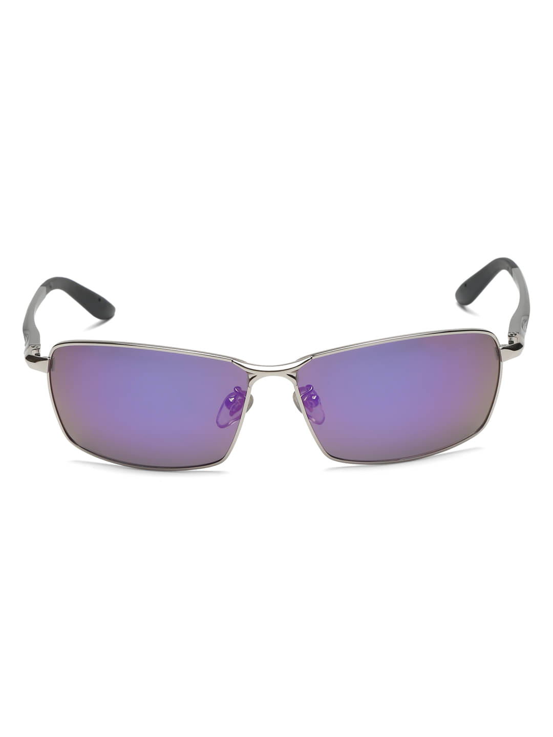     			Sunnies Silver Rectangular Sunglasses ( Pack of 1 )