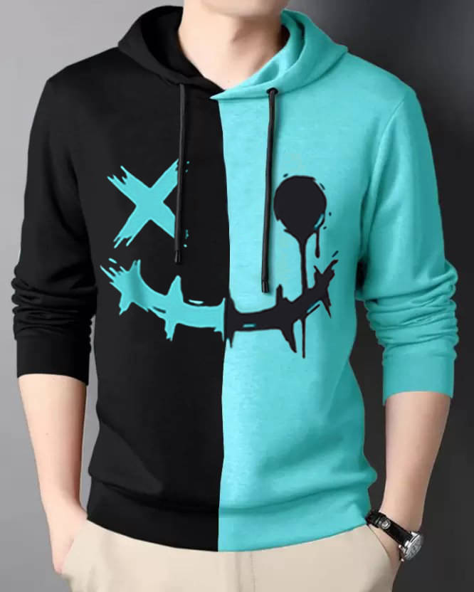 Try This Cotton Blend Slim Fit Colorblock Full Sleeves Men's Hooded T-Shirt - Black ( Pack of 1 ) Try This Cotton Blend Slim Fit Colorblock Full Sleeves Men's Hooded T-Shirt - Black ( Pack of 1 )