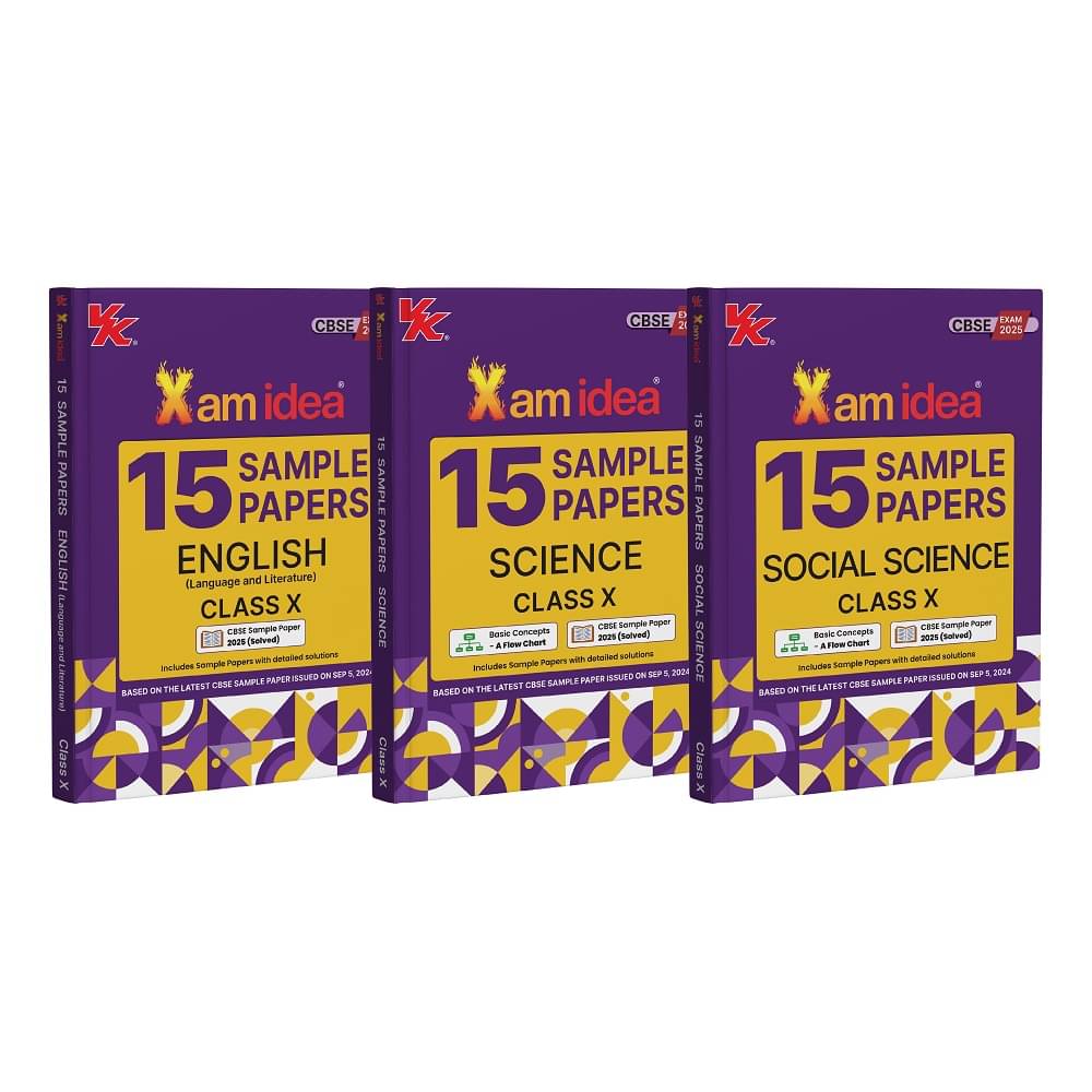     			Xam idea Sample Papers Bundle Set of 3 Books (Science, Social Science, & English) Class 10 for 2025 Board Exam |
