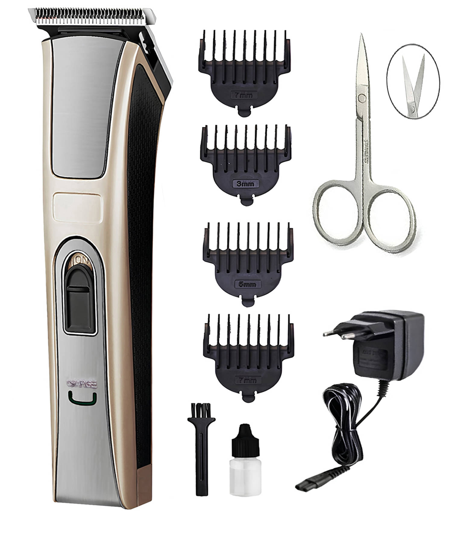     			geemy Hair Cutting Pro Multicolor Cordless Beard Trimmer With 60 minutes Runtime