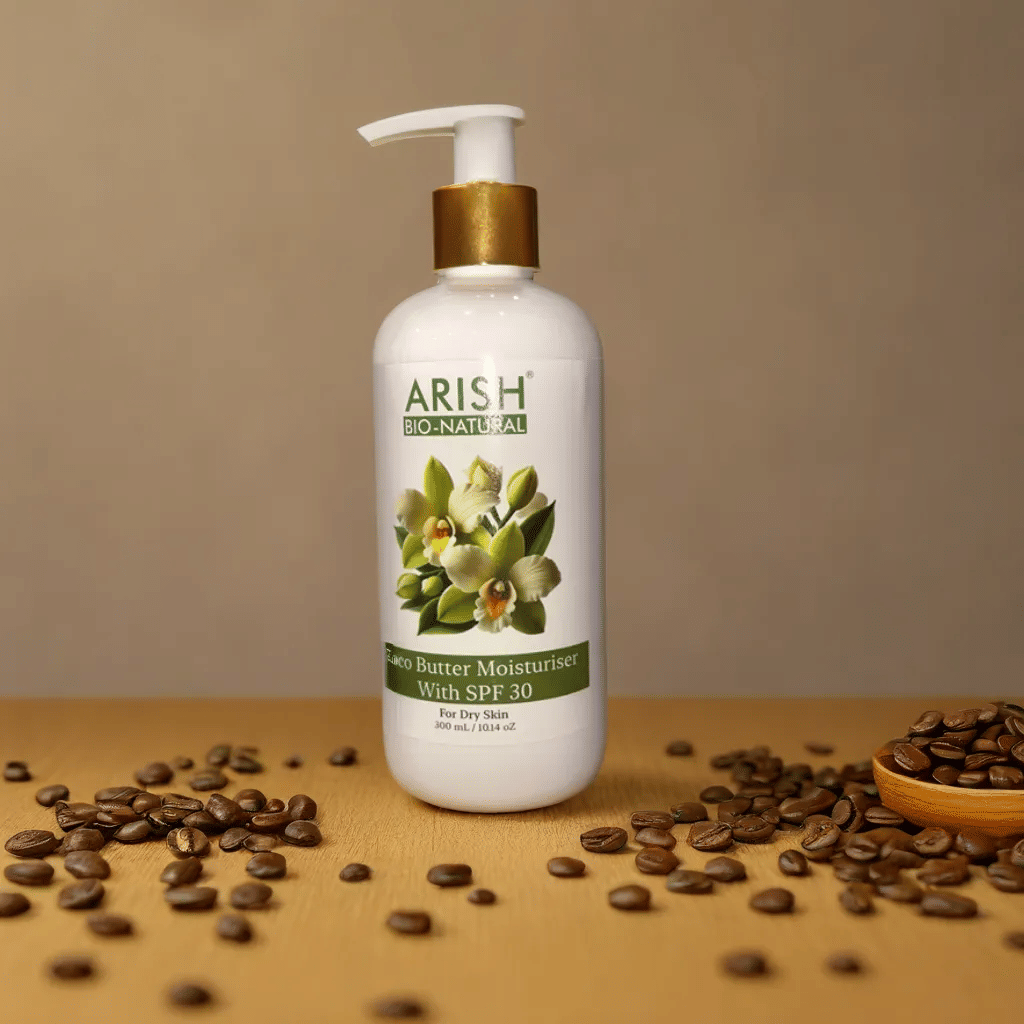 ARISH BIO-NATURAL Moisturizer All Skin Type Cocoa Butter ( 300 ml )