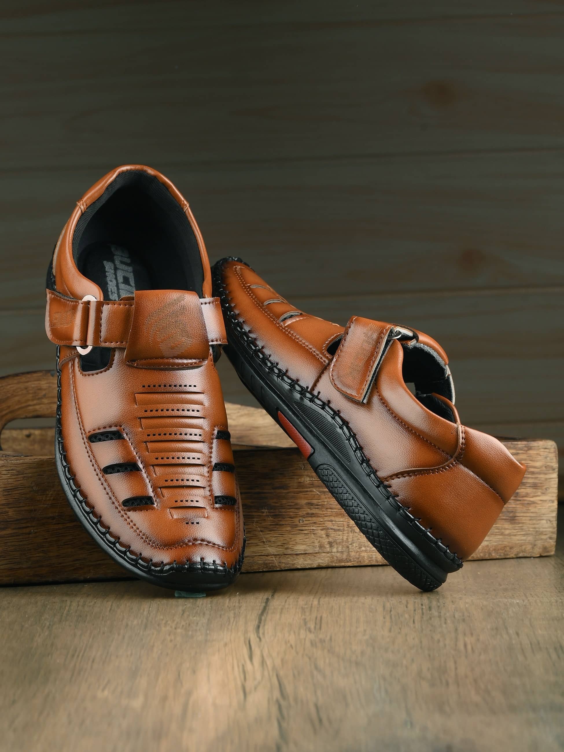 Bucik - Brown Men's Sandals