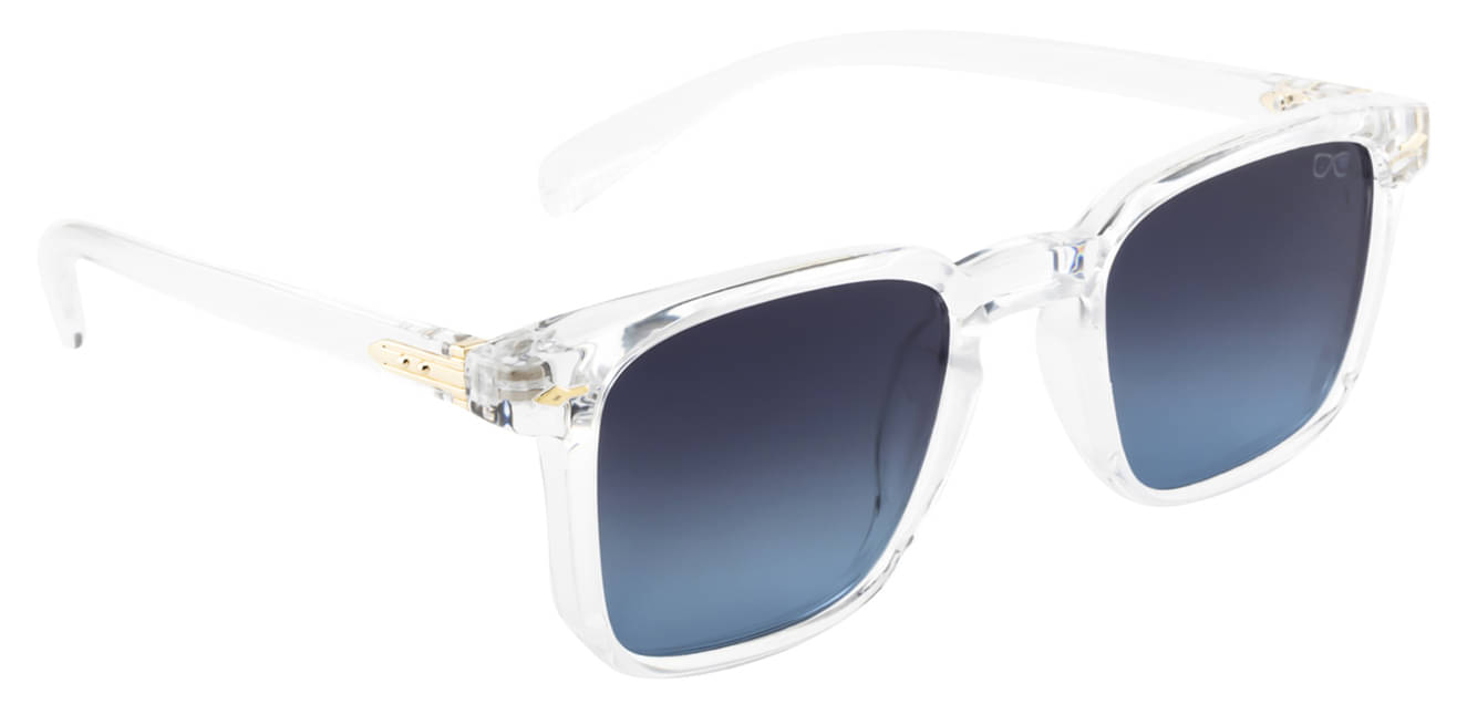Hexxa Black Rectangular Sunglasses ( Pack of 1 ) Hexxa Black Rectangular Sunglasses ( Pack of 1 )