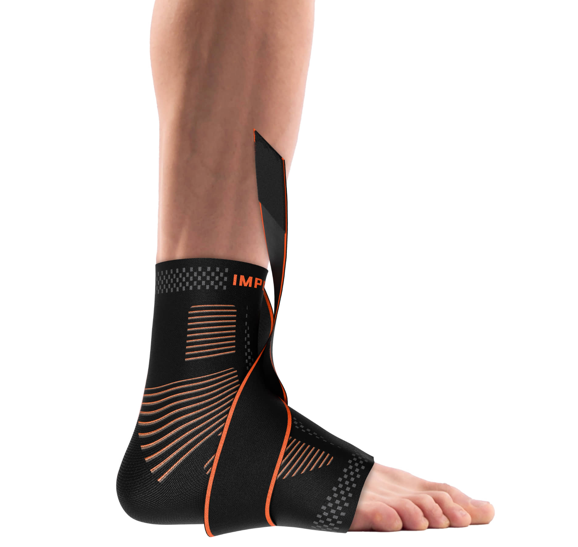 Impetus Black Ankle Support ( Pack of 1 ) - Sports and Fitness Equipment | Buy online on ZillyBuy