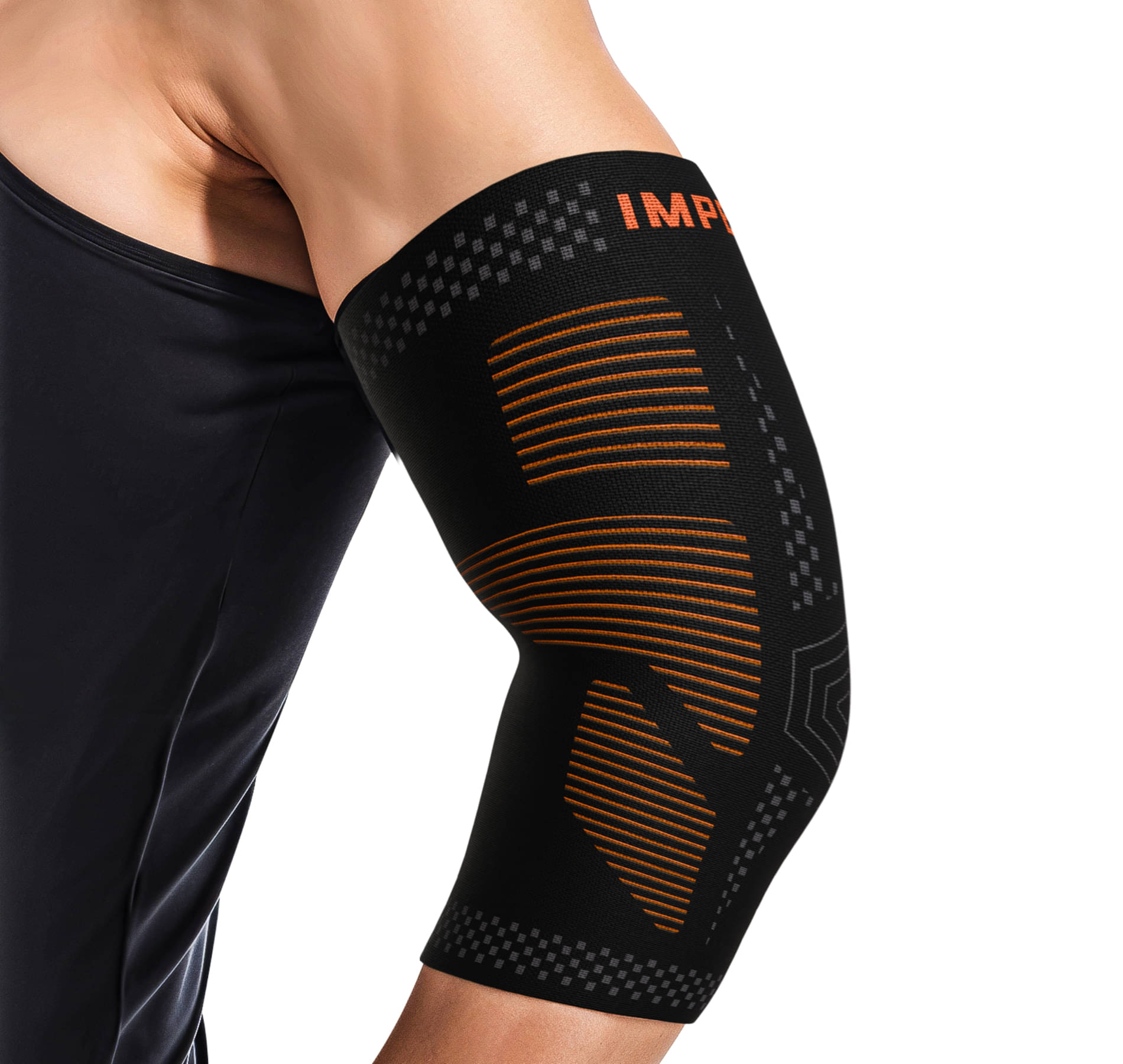 Impetus Black Elbow Support ( Pack of 1 ) Impetus Black Elbow Support ( Pack of 1 )