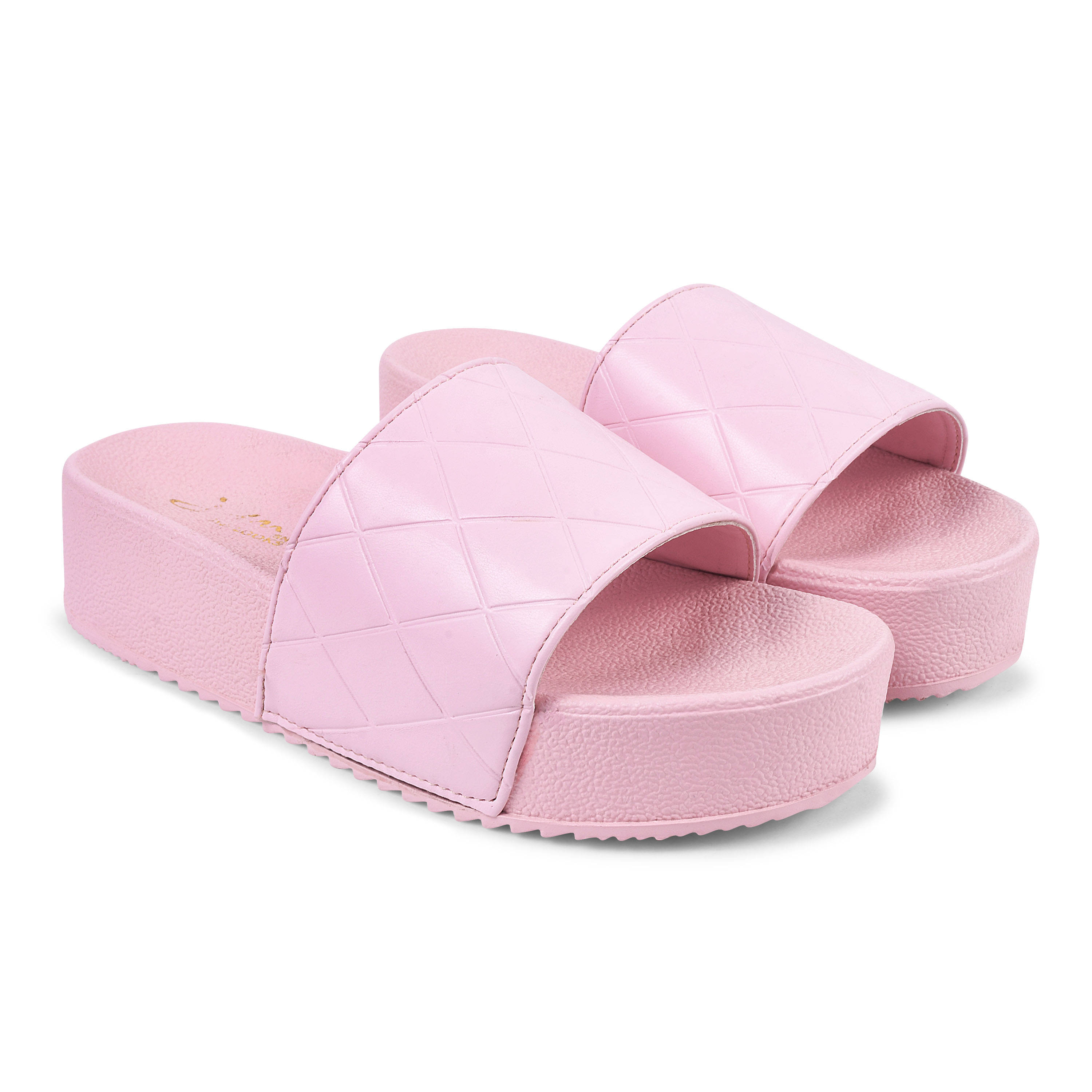     			JM Looks Pink Women's Flats