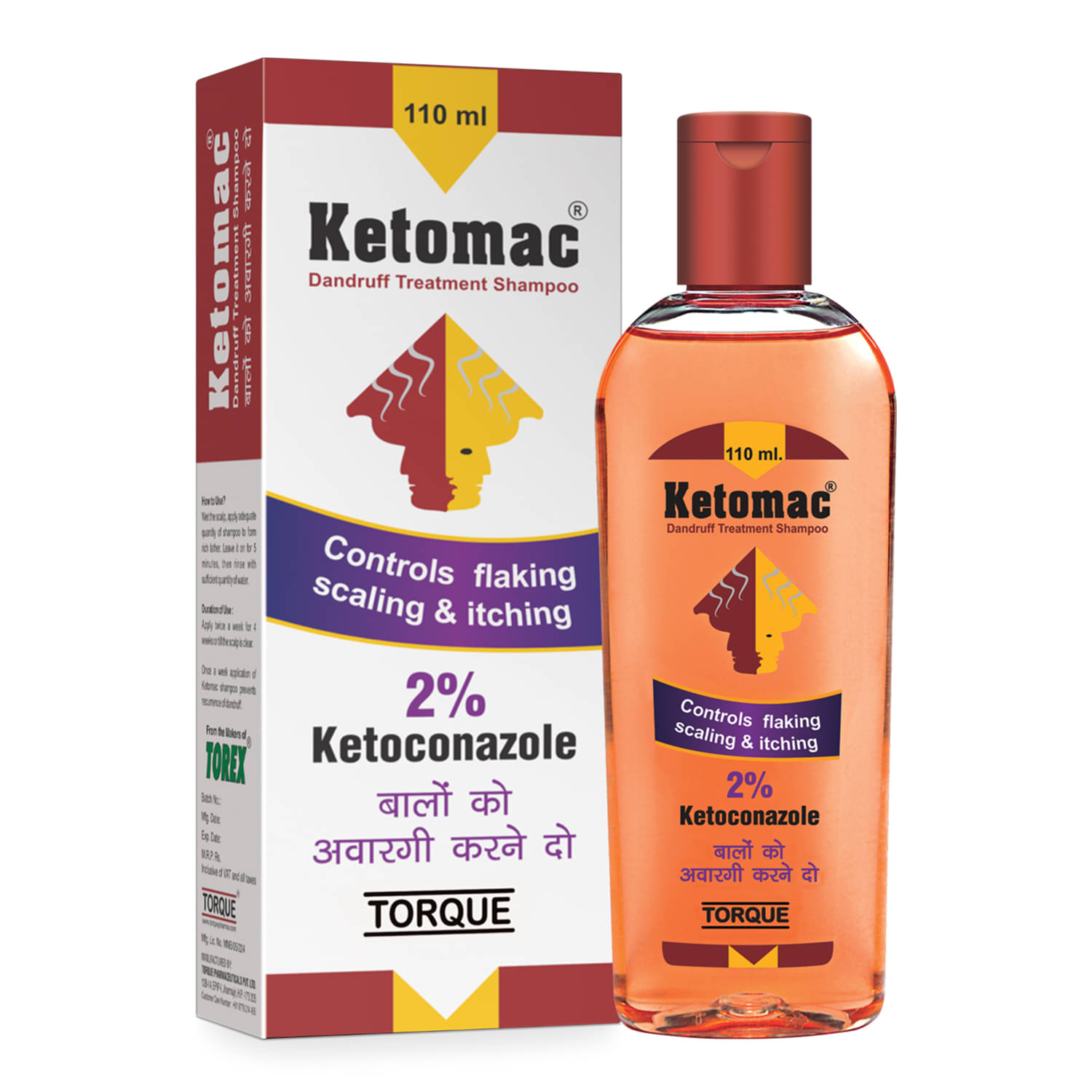     			Ketomac Anti Dandruff Shampoo 110 ML ( Pack of 1 )