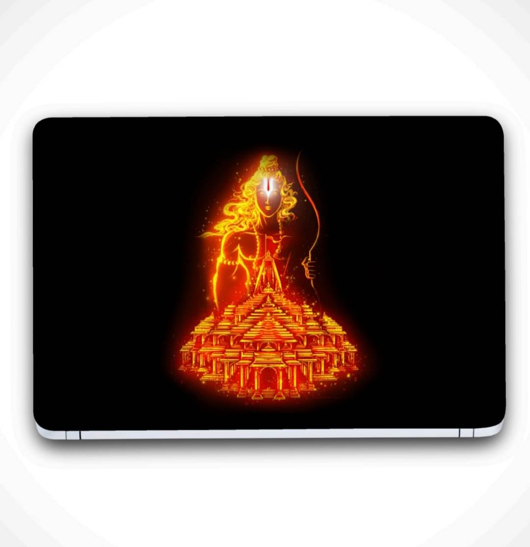     			OLIVEOPS Multicolor Matt - Finish Laptop Skin