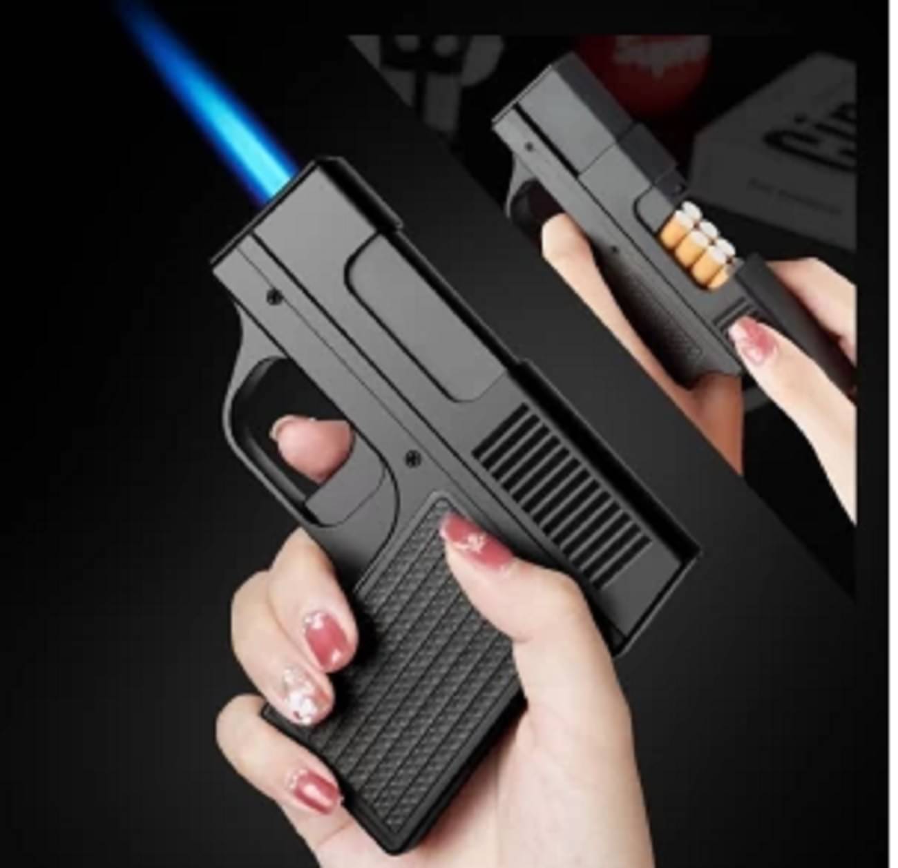     			PAAVI Black Virgin Plastic Cigarette Lighter ( Pack of 1 )