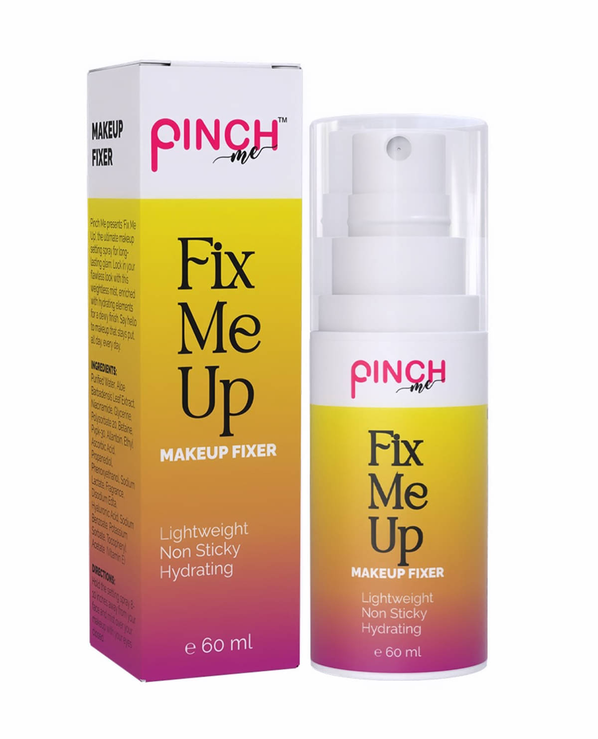 PINCH ME Face Makeup Setting Spray 60 PINCH ME Face Makeup Setting Spray 60