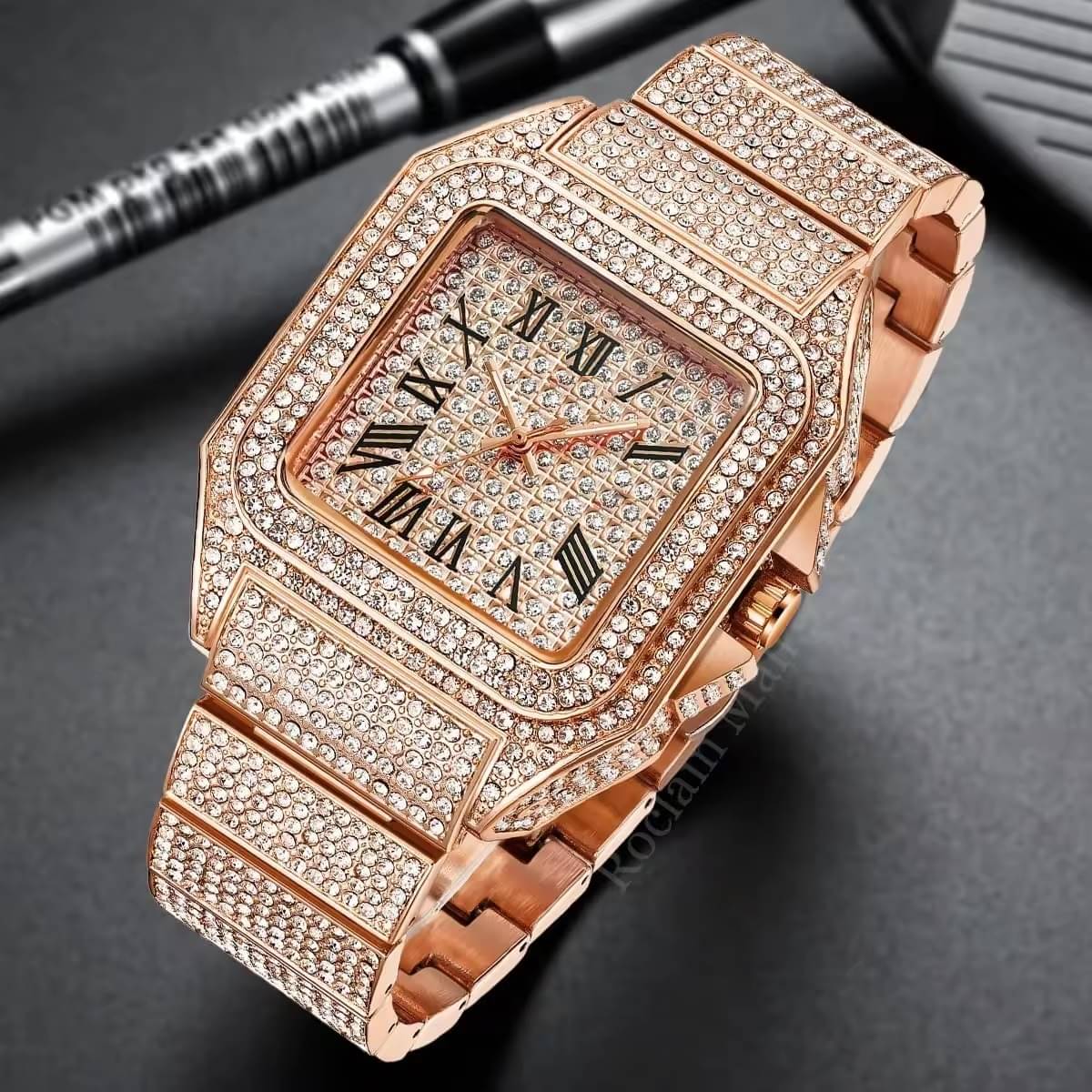     			Renaissance Traders Rose Gold Metal Analog Men's Watch