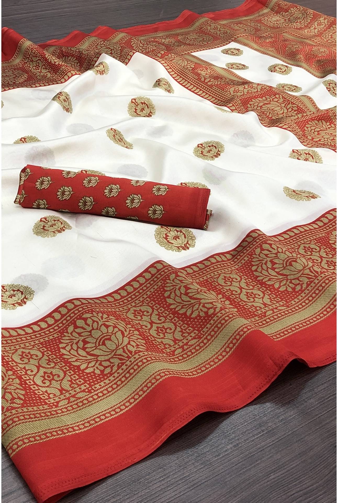 Samai Cotton Silk Solid Saree With Unstitched Blouse Piece ( Multicolor ) Samai Cotton Silk Solid Saree With Unstitched Blouse Piece ( Multicolor )