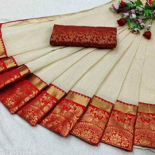 Samai Georgette Solid Saree With Unstitched Blouse Piece ( Multicolor6 ) Samai Georgette Solid Saree With Unstitched Blouse Piece ( Multicolor6 )