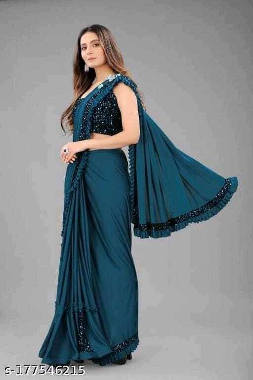     			Samai Net Cut Outs Saree Without Blouse Piece ( Rama )