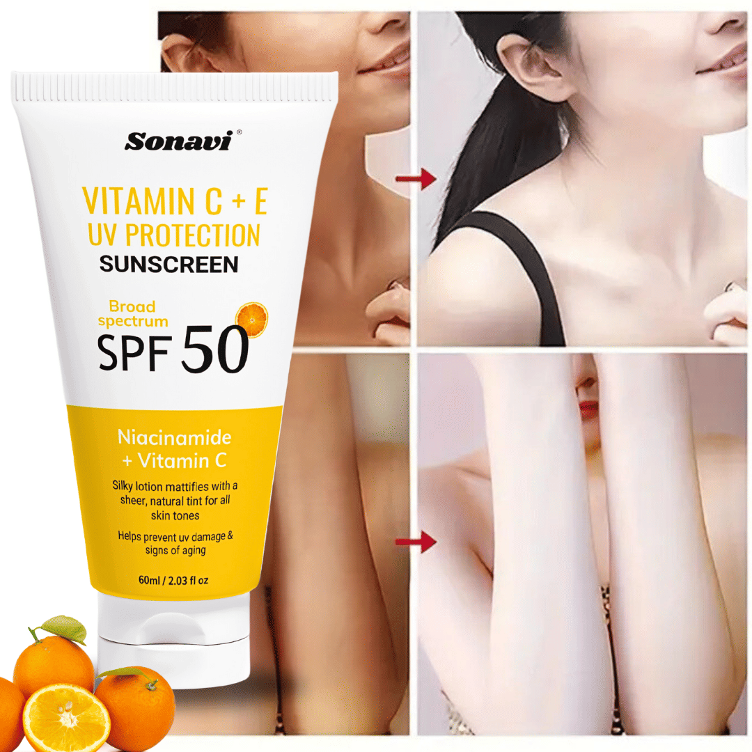 Sonavi SPF 50 Sunscreen Cream For All Skin Type ( Pack of 1 )