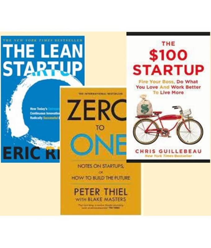     			The Lean Startup  Zero To One  100 dollar startup
