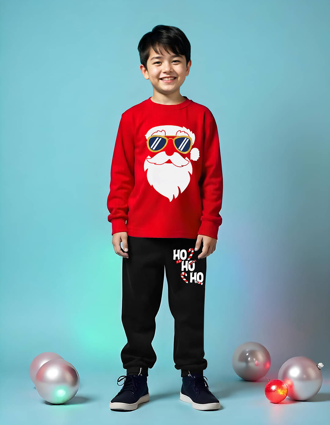     			Trampoline Pack of 1 Boys Cotton Blend T-Shirt & Trackpants Set ( Multicolor 3 )