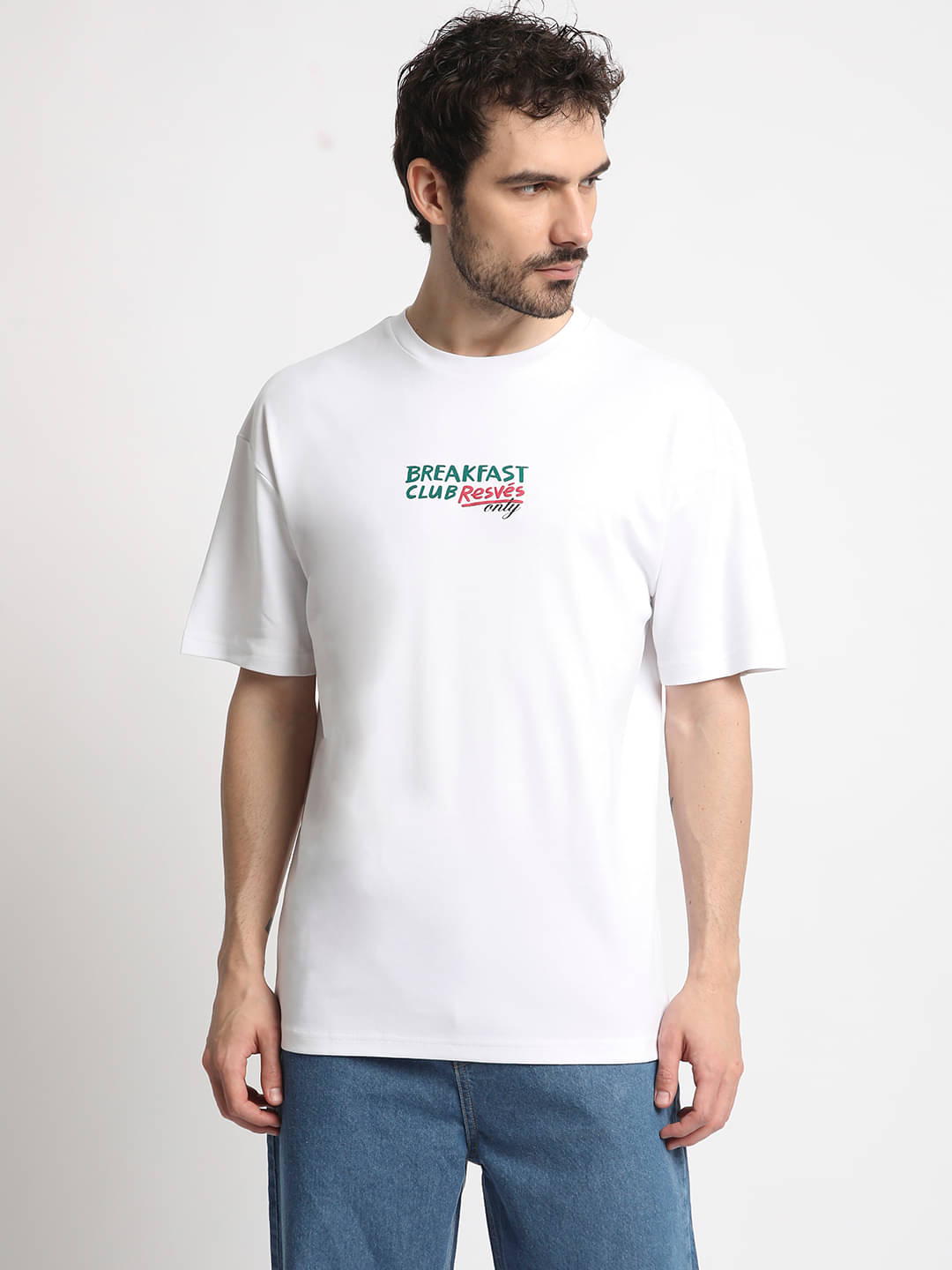     			Bene Kleed Men Graphic Printed Round Neck Cotton T-Shirt
