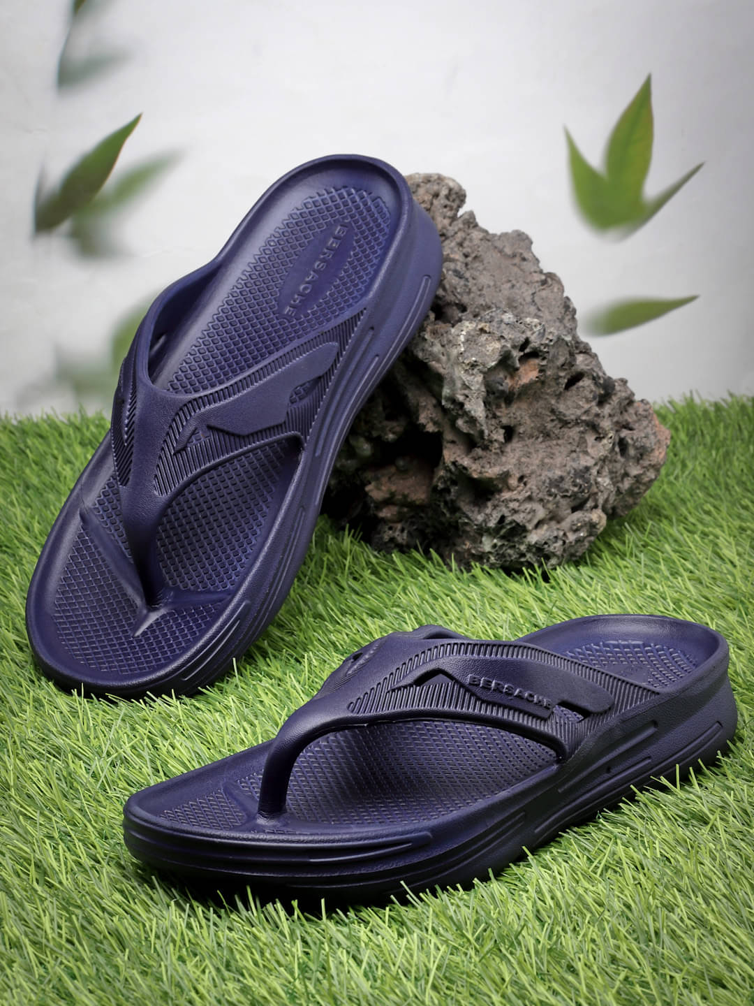     			Bersache Navy Men's Daily Slipper