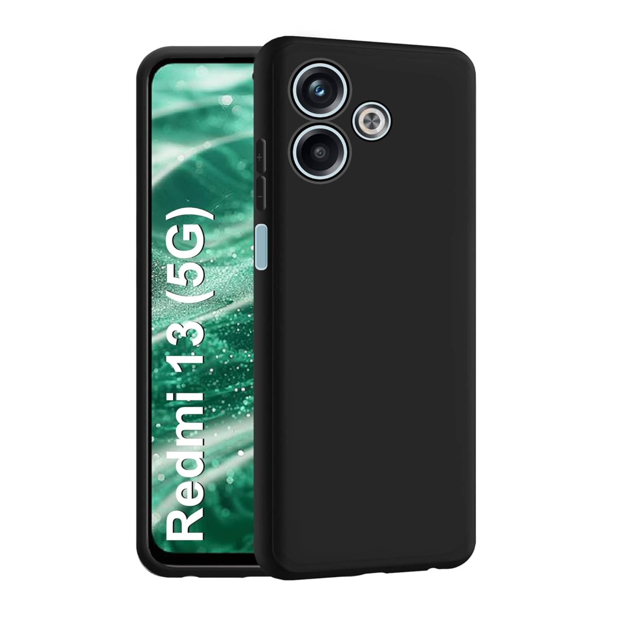     			Case Vault Covers Silicon Soft cases Compatible For Silicon Redmi 13 5G ( )