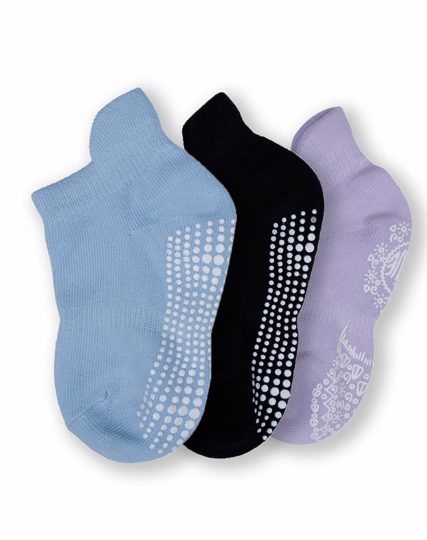     			Dollar Pack of 3 Cotton Boy's Ankle Length Socks ( Multicolor )