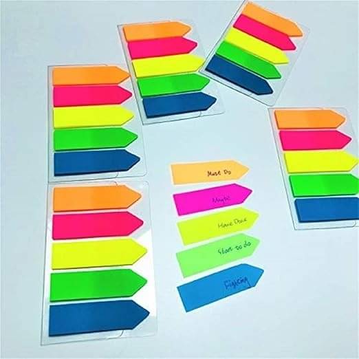 Eclet Multicolor Sticky Notes ( Pack of 1 ) Eclet Multicolor Sticky Notes ( Pack of 1 )