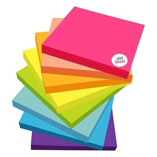Eclet Multicolor Sticky Notes ( Pack of 1 ) Eclet Multicolor Sticky Notes ( Pack of 1 )