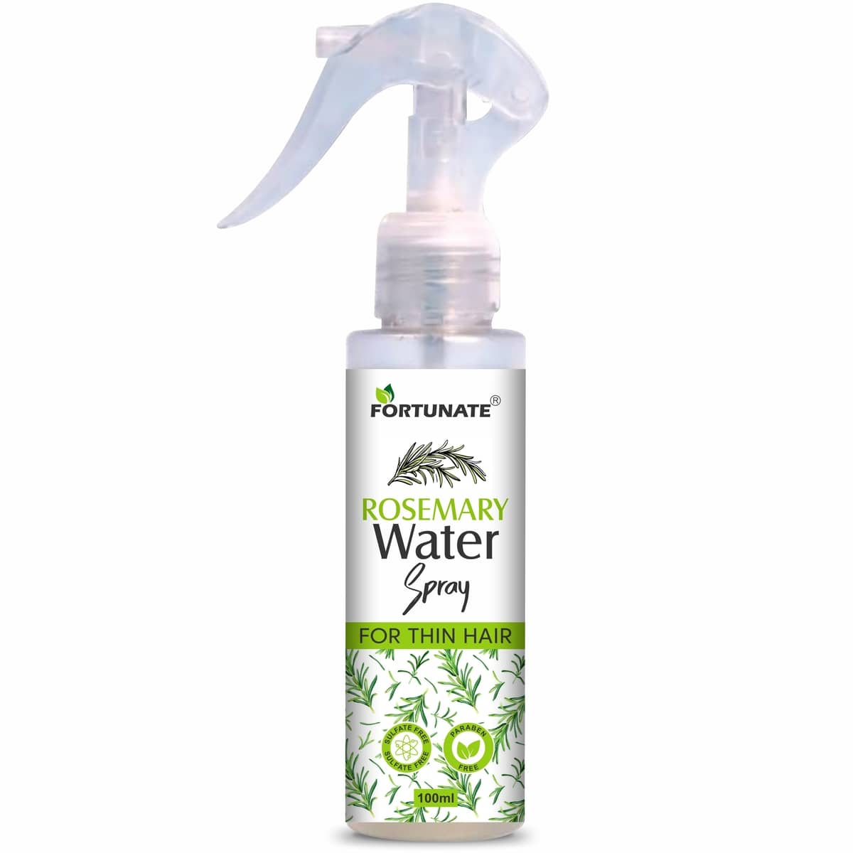 Fortunate Organic Rosemary Water for Hair Growth Hair Sprays 100 mL