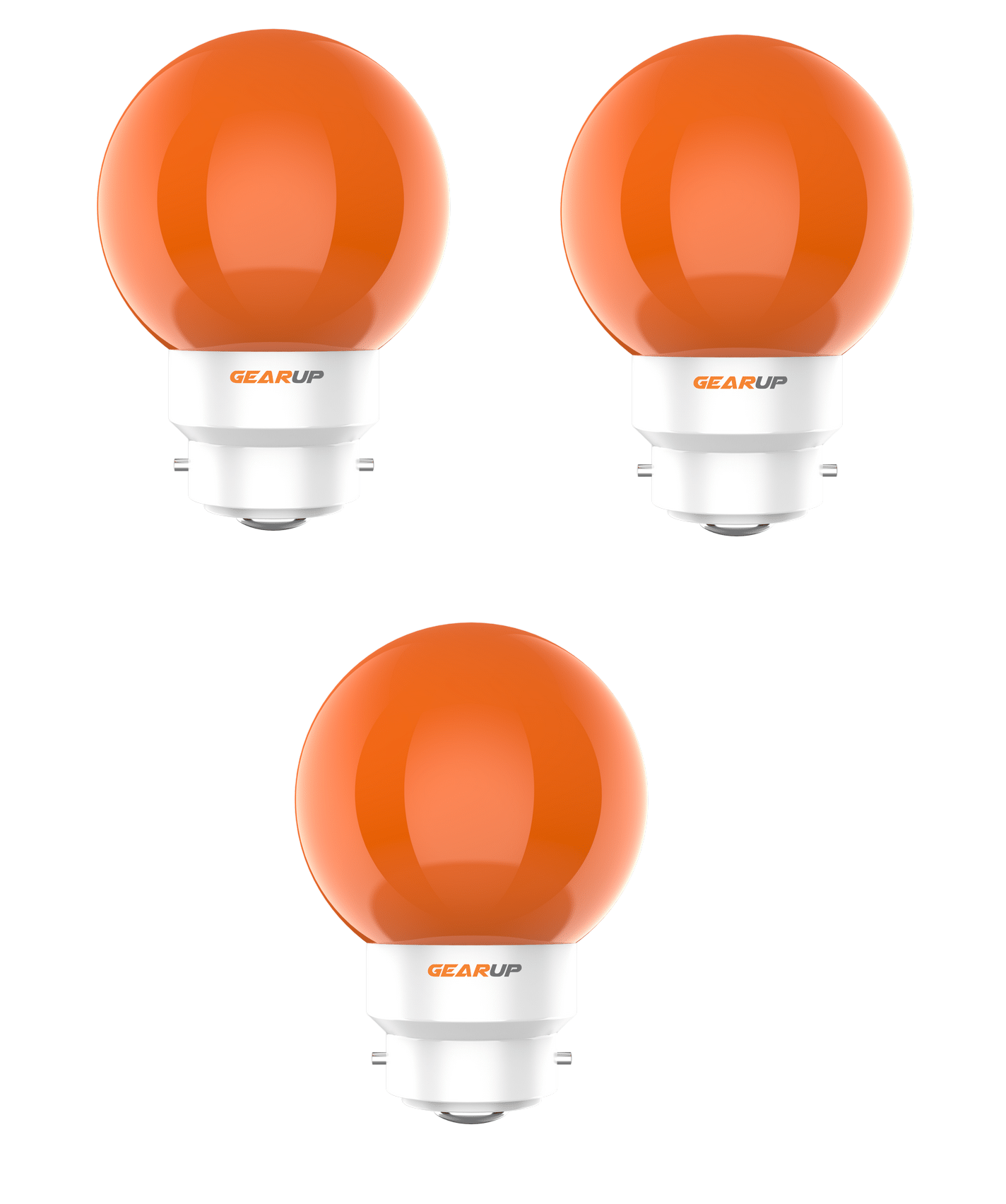     			Gearup 0.5W Dimmable LED Bulb ( Pack of 3 )